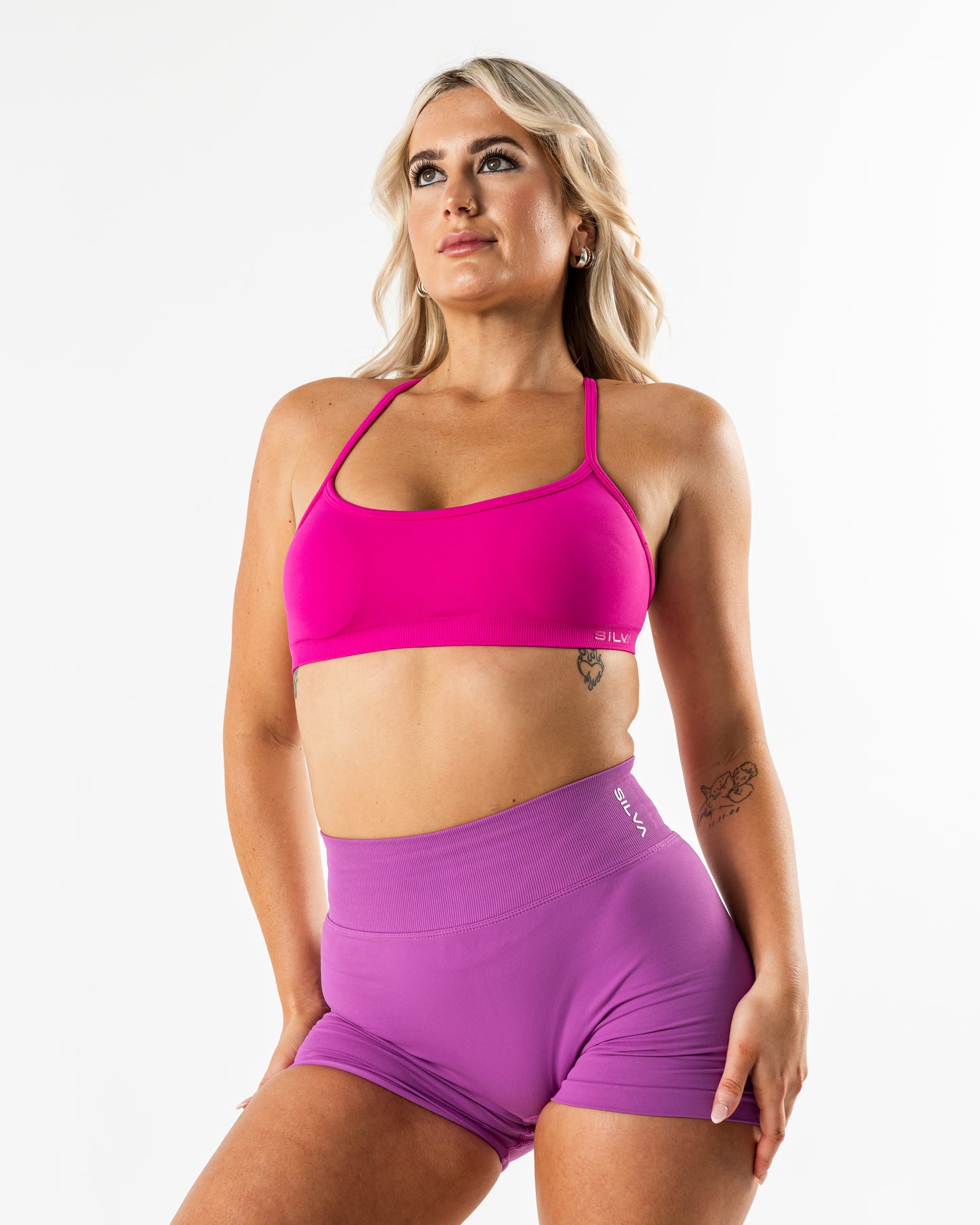 Elite Scrunch Shorts - Orchid