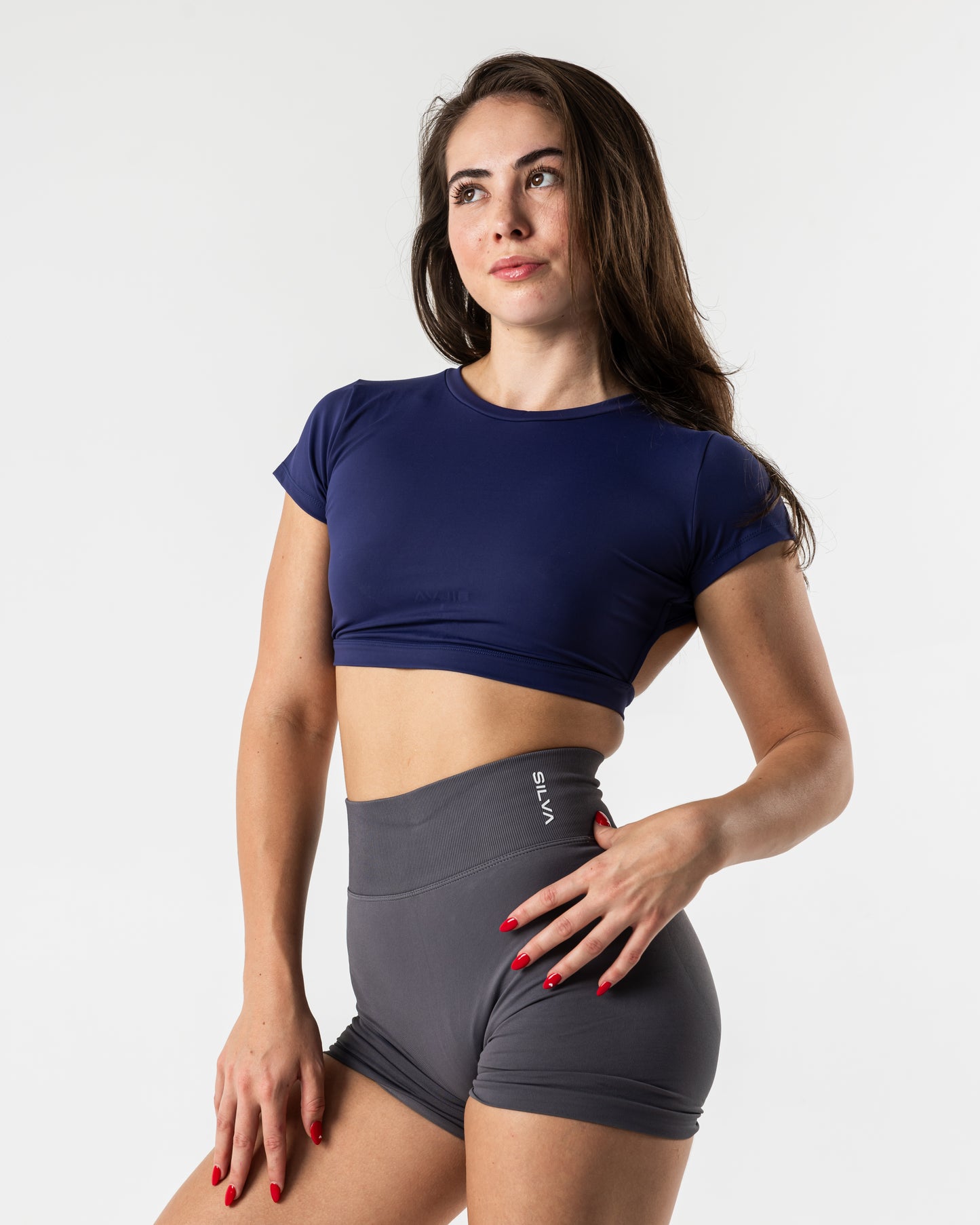 Elite Scrunch Shorts - Slate