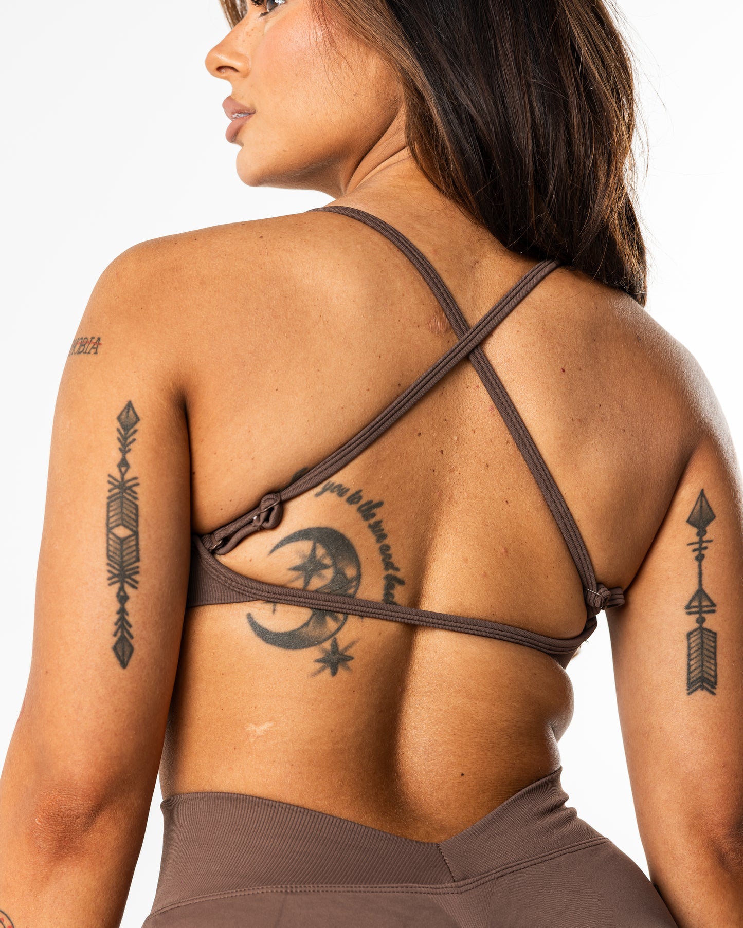 Elite Sports Bra - Mocha