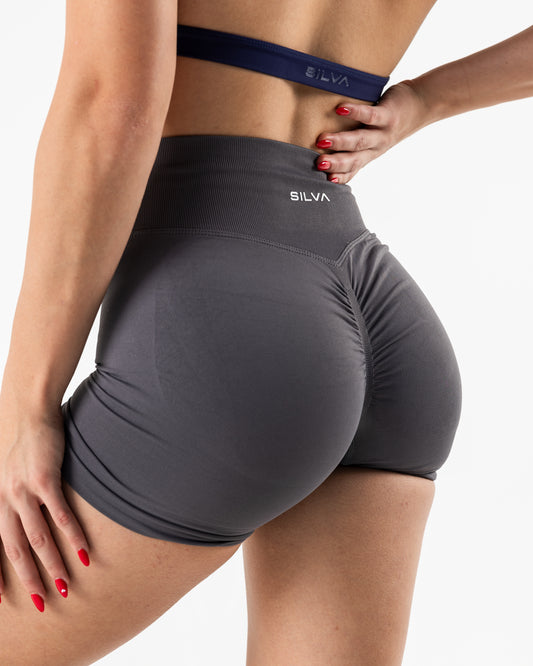 Elite Scrunch Shorts - Slate