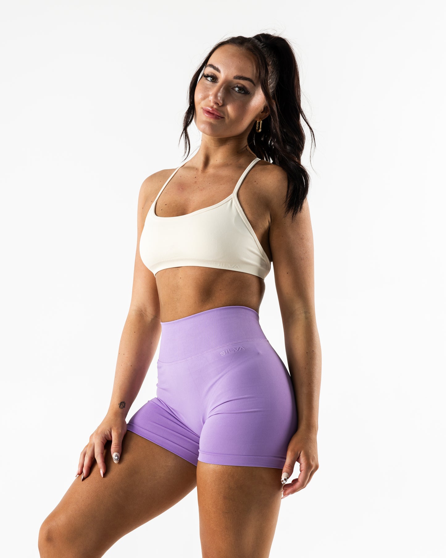 Elite Sports Bra - Cream